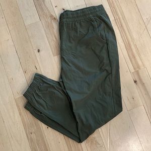 Green Nike joggers for men
